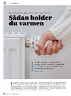Sådan holder du varmen