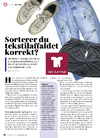 Sorterer du tekstilaffaldet korrekt?