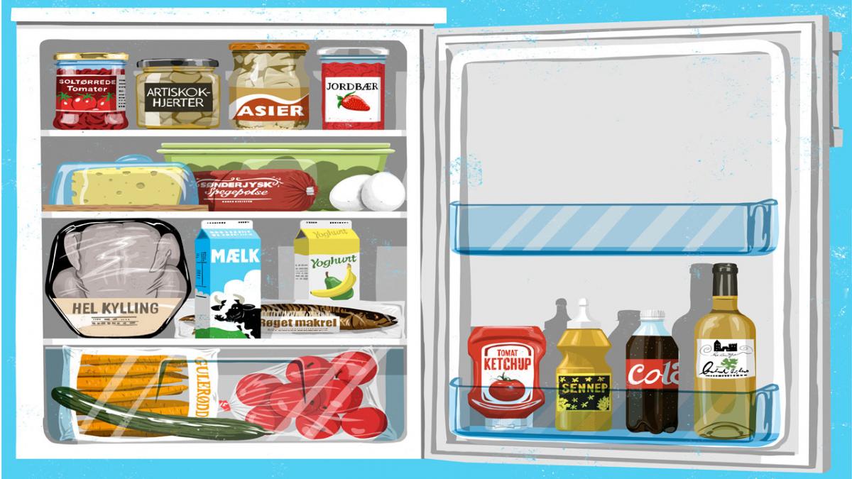 Hård ring Diktat ryste Sådan organiserer du dine madvarer i køleskabet | Samvirke