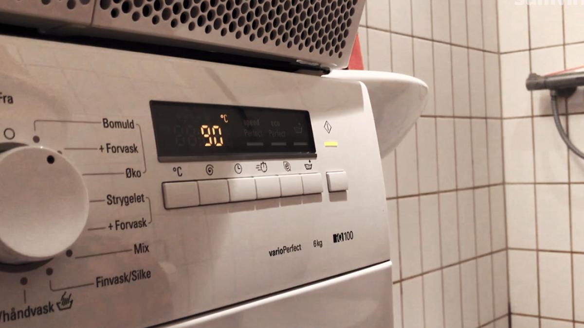 af og til grader i vaskemaskinen | Samvirke