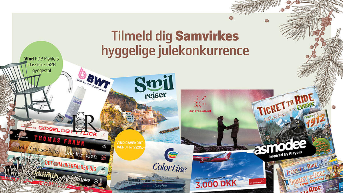 Tilmeld julekonkurrence