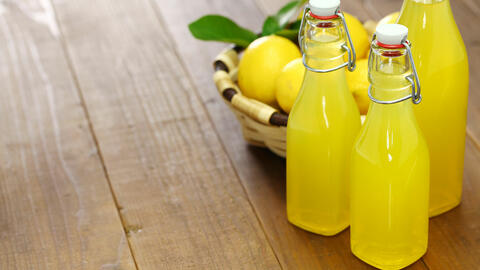 Limoncello og citroner
