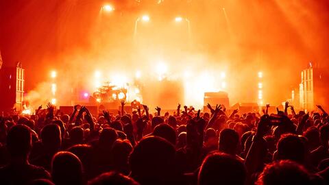 Publikum til koncert