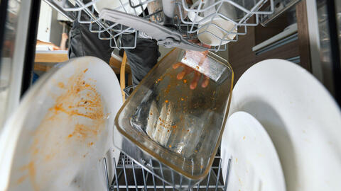 Beskidte tallerkener