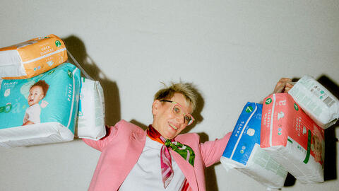 Mette Bagger holder alle de nye varianter af Änglamark-bleen.