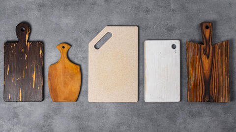 5 forskellige skærebræt