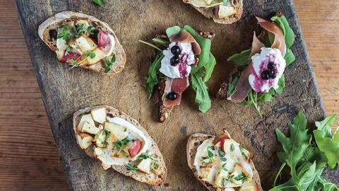 fint anrettede tapas