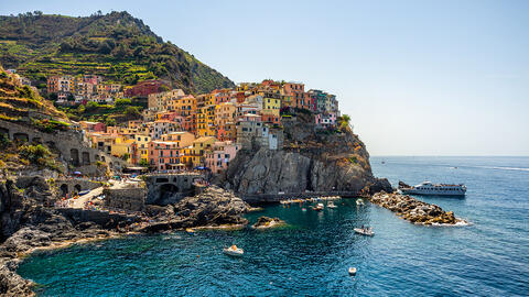 Manarola i Italien