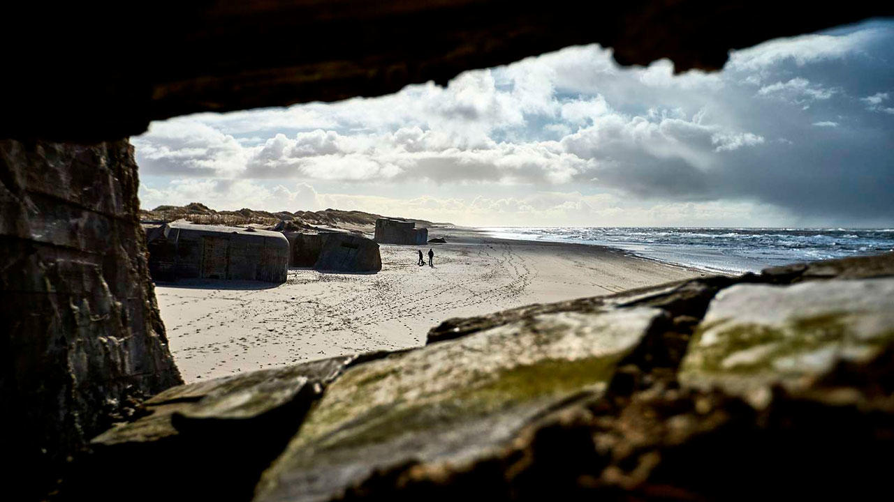 Bunkere ved Houvig Fæstningen