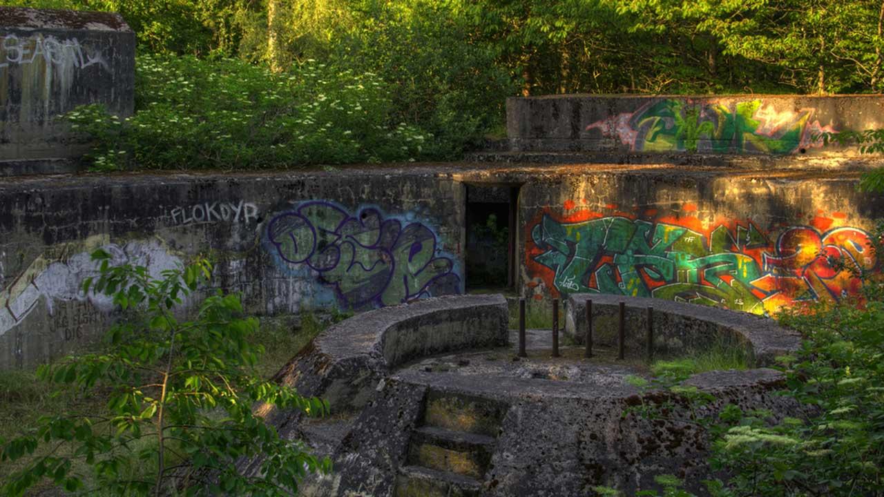 Bunker i Dueodde Skov