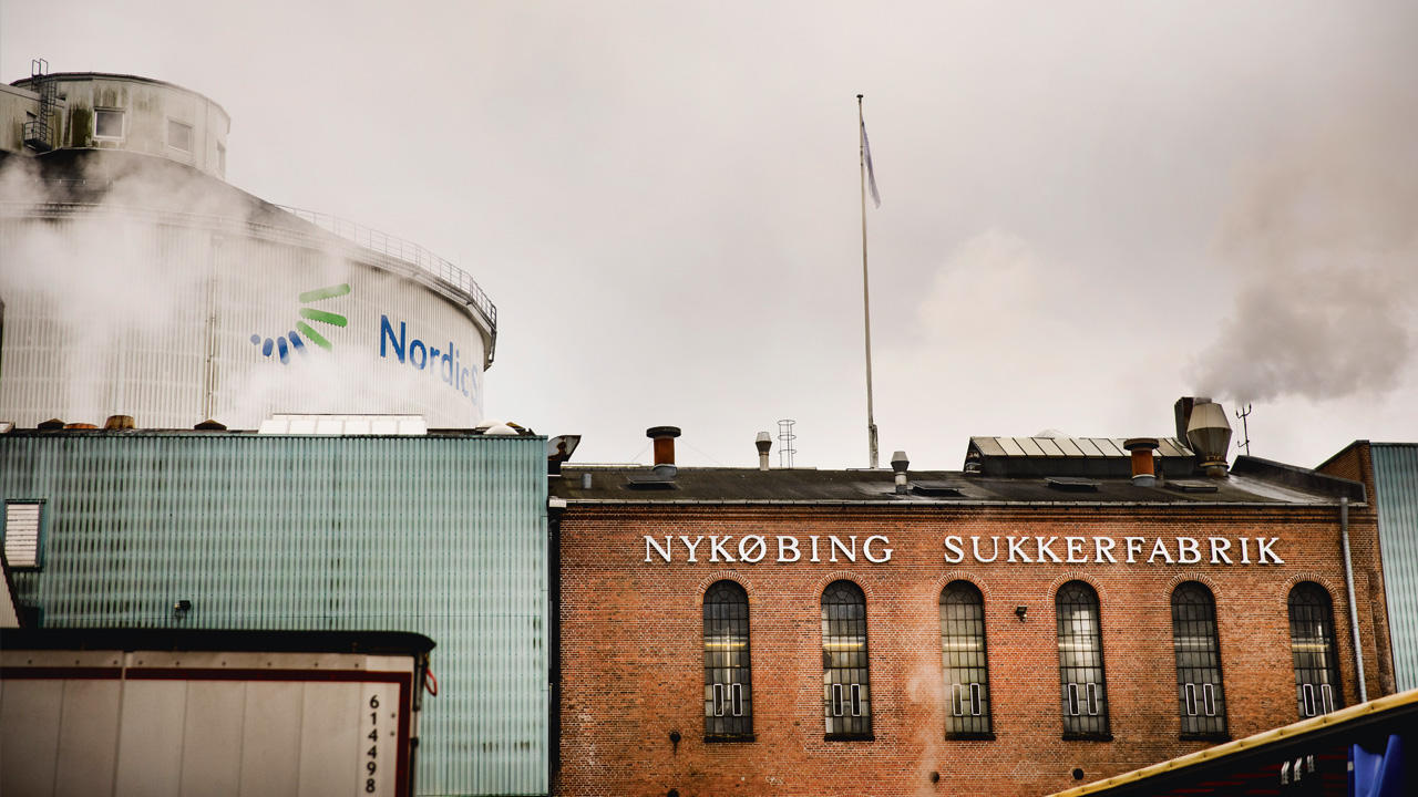 Sukkerfabrik i Nykøbing Falster 