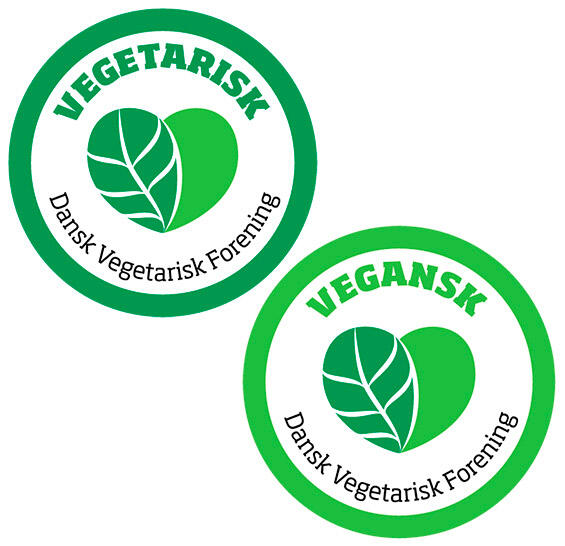 Det grønne hjerte i vegansk og vegetarisk