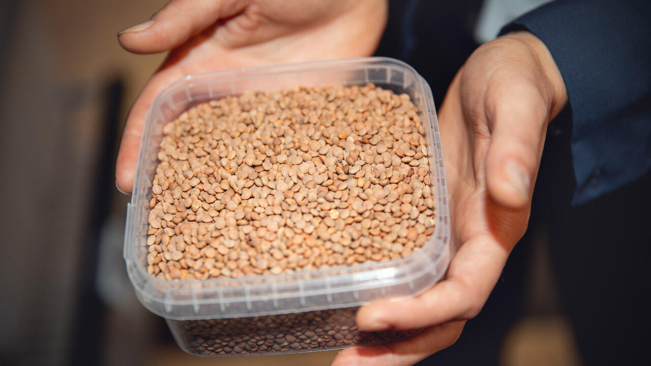 Linser i genbrugelig emballage