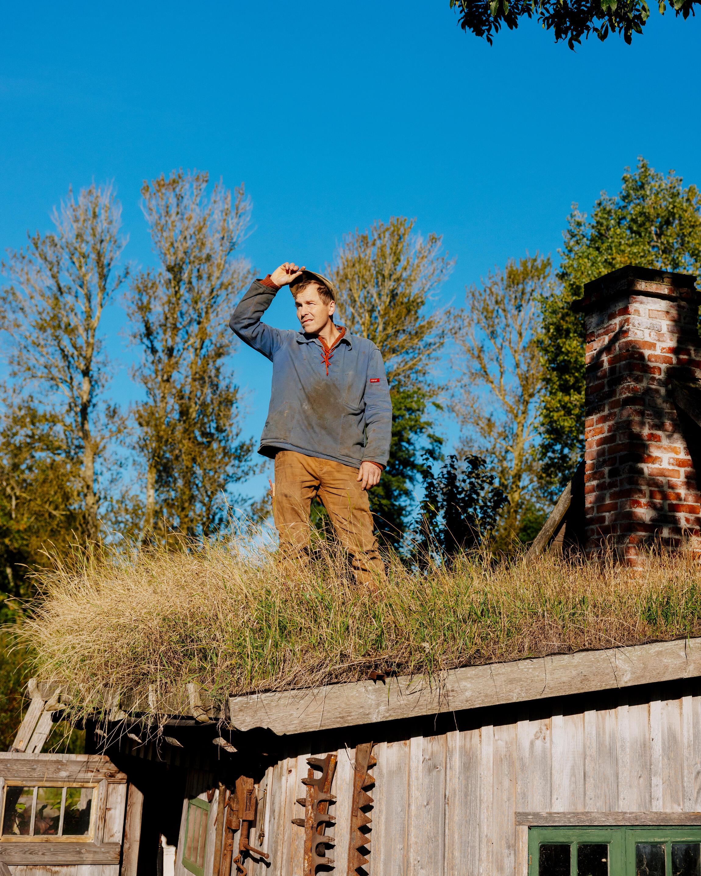 Frank Erichsen på tag