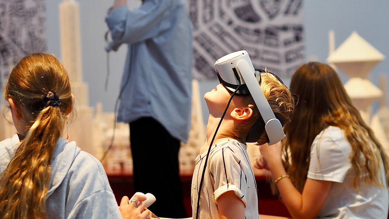 Dreng med vr briller