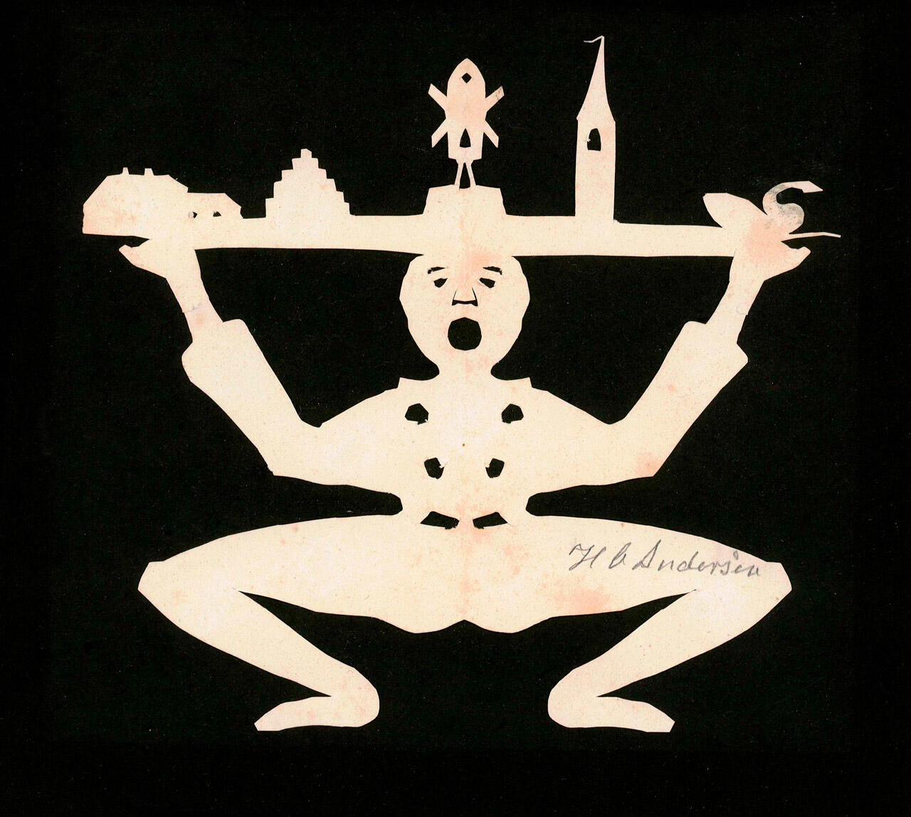 H.C. Andersen papirklip