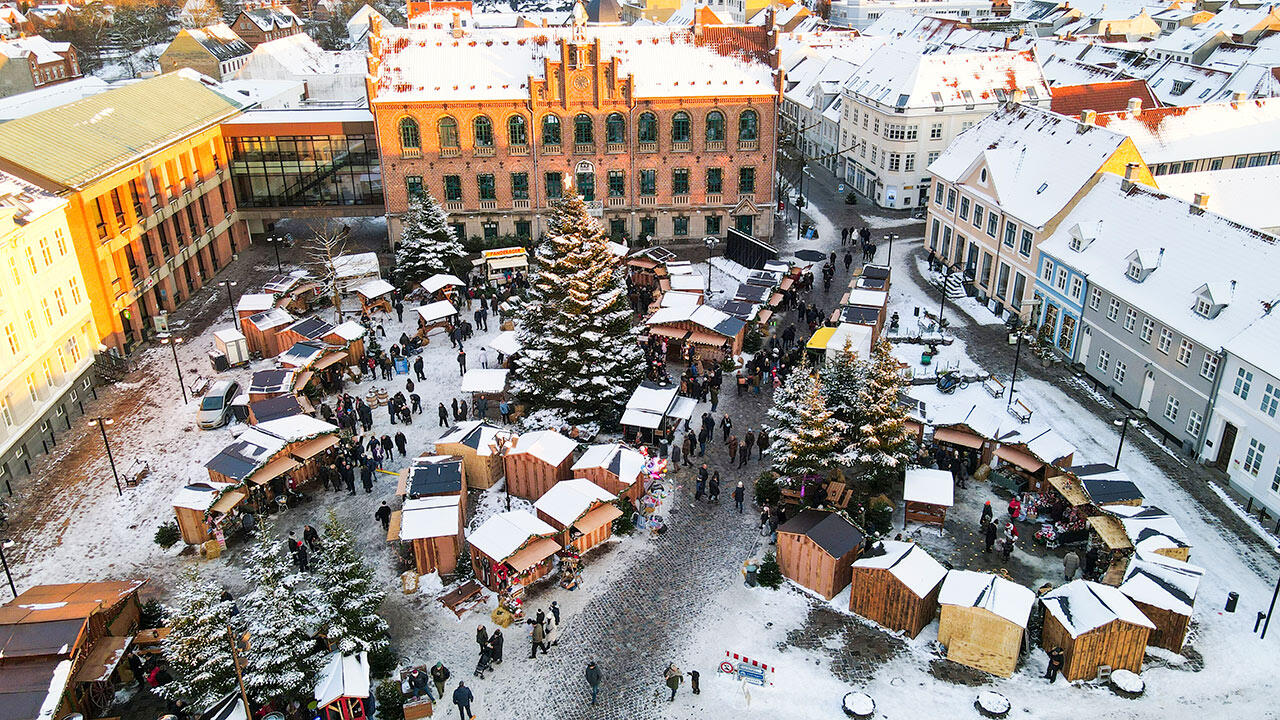 Boder på Torvet i Nyborg