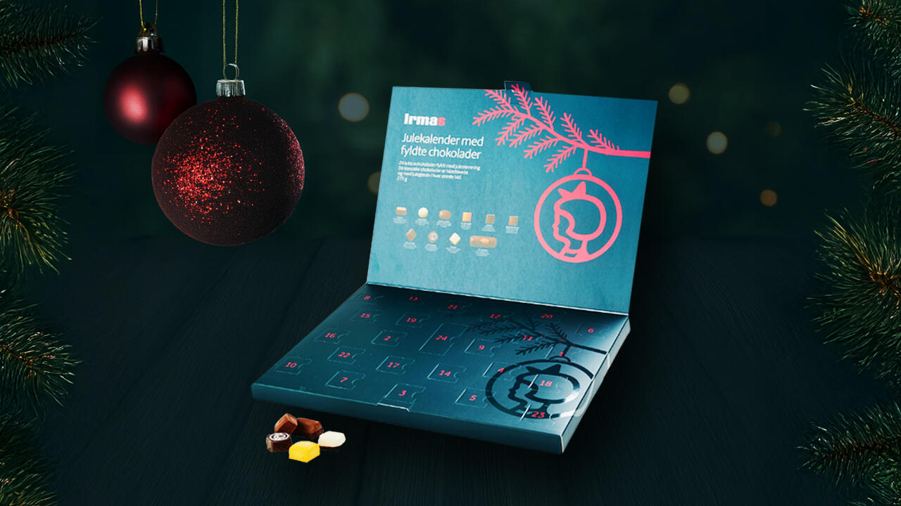Irmas chokoladejulekalender