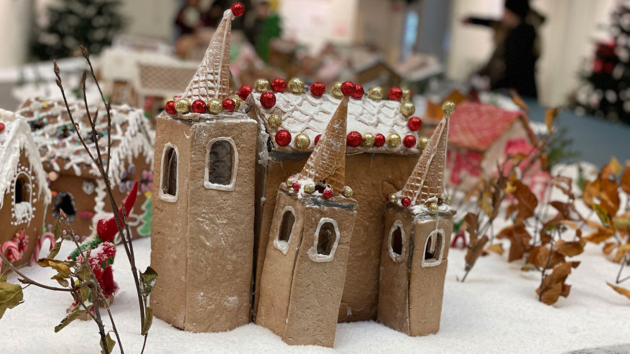 Peberkageby på Middelfart Museum 