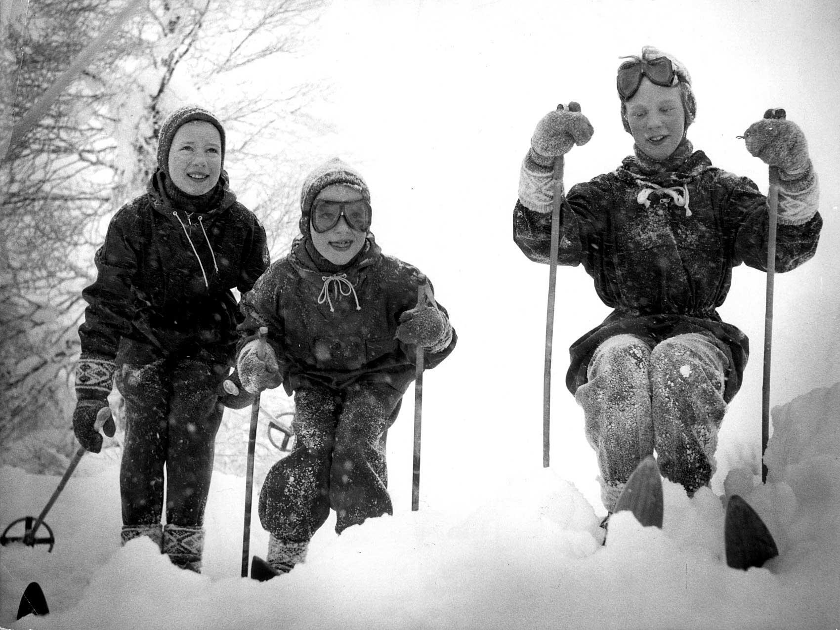 Prinsesse Anne-Marie, prinsesse Benedikte og prinsesse Margrethe