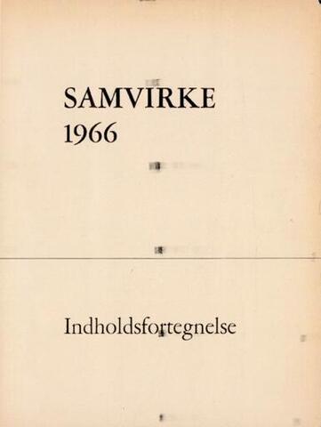 Samvirke (01.01.1966)