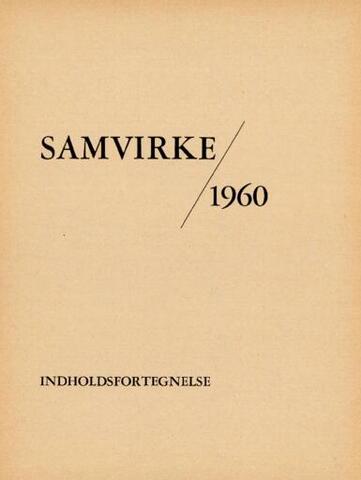 Samvirke (01.01.1960)