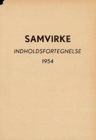 Samvirke (01.01.1954)
