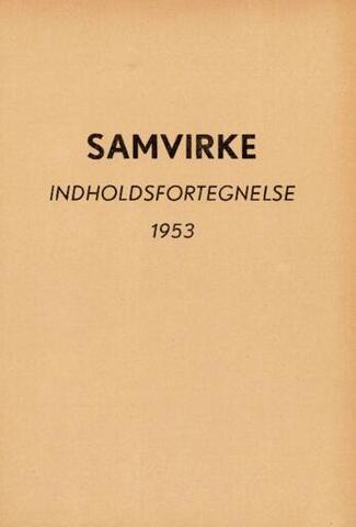 Samvirke (01.01.1953)