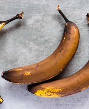 3 brune bananer