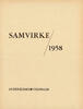 Samvirke 1958 - Indholdsfortegnelse 