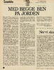 Med begge ben på jorden 