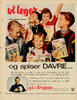Vi leger og spiser Davre…