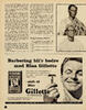Barbering bli'r bedre med blaa Gillette 