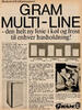 Gram multi-line