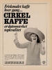 Friskmalet kaffe hver gang…Cirkel kaffe er datomærket top-kvalitet