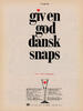 Giv en god dansk snaps