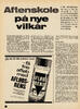 Aftenskole på nye vilkår 