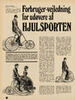 Forbruger-vejledning for udøvere af hjulsporten