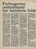 Forbrugernes ombudsmand  har hænderne fulde