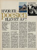 Hvor er poesien blevet af?