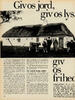 Giv os jord, giv os lys, giv os frihed og ret