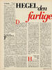 Hegel den farlige nar