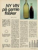 Ny vin på gamle flasker