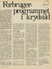 Forbrugerprogrammet i krydsild