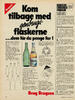 Kom tilbage med genbrugsflaskerne