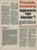 Fremtidsforskning - kejserens nye klæder? 