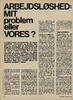 Arbejdsløshed: mit problem eller vores? 