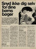 Snyd ikke dig selv for dine børns bøger