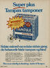 Tampax tamponer 