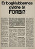 Er bogklubbernes gyldne år forbi? 